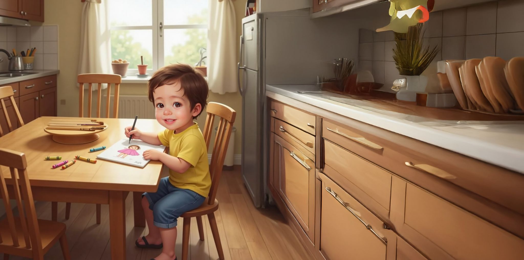 رسمة من القلب